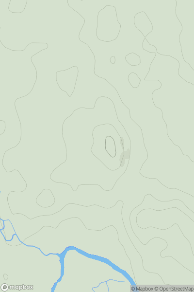 Thumbnail image for Ramsdown Hill [South Central England] showing contour plot for surrounding peak